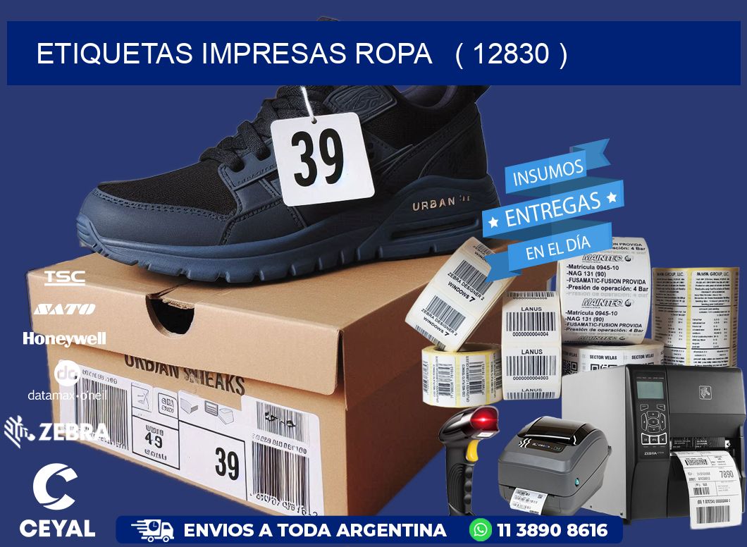 ETIQUETAS IMPRESAS ROPA   ( 12830 )