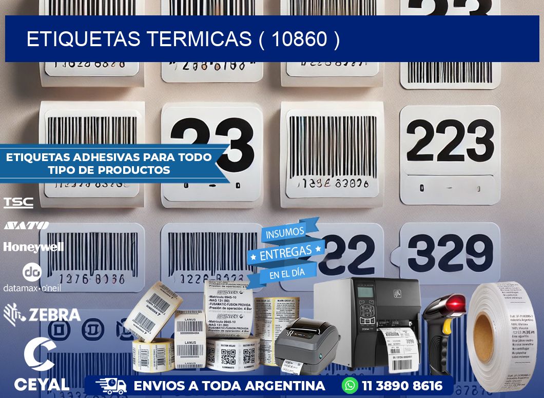 ETIQUETAS TERMICAS ( 10860 )