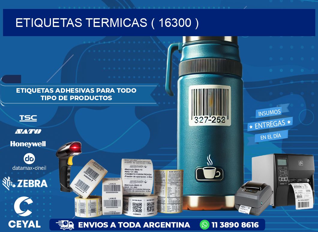 ETIQUETAS TERMICAS ( 16300 )