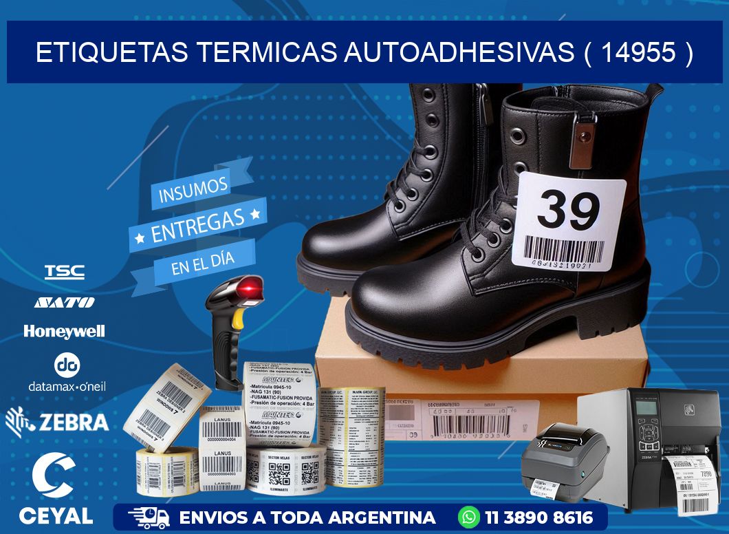 ETIQUETAS TERMICAS AUTOADHESIVAS ( 14955 )