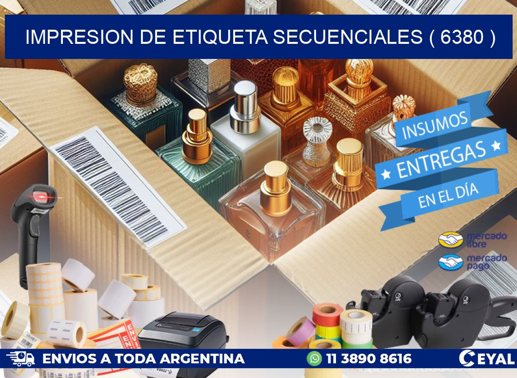 IMPRESION DE ETIQUETA SECUENCIALES ( 6380 )