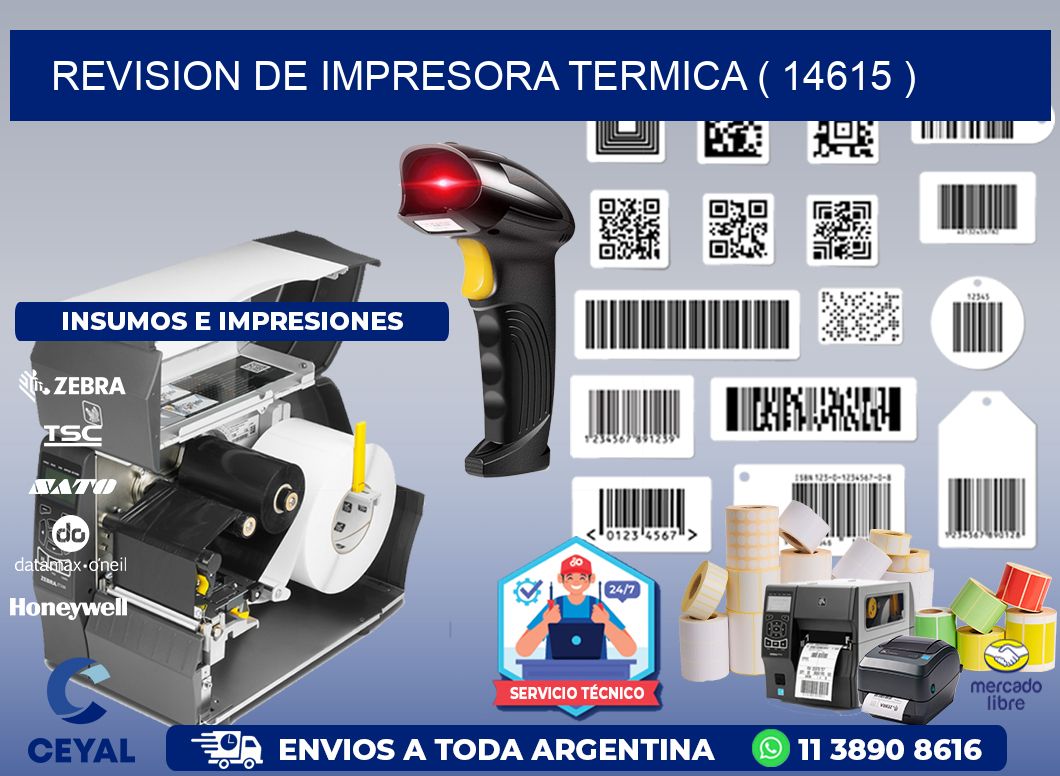 REVISION DE IMPRESORA TERMICA ( 14615 )