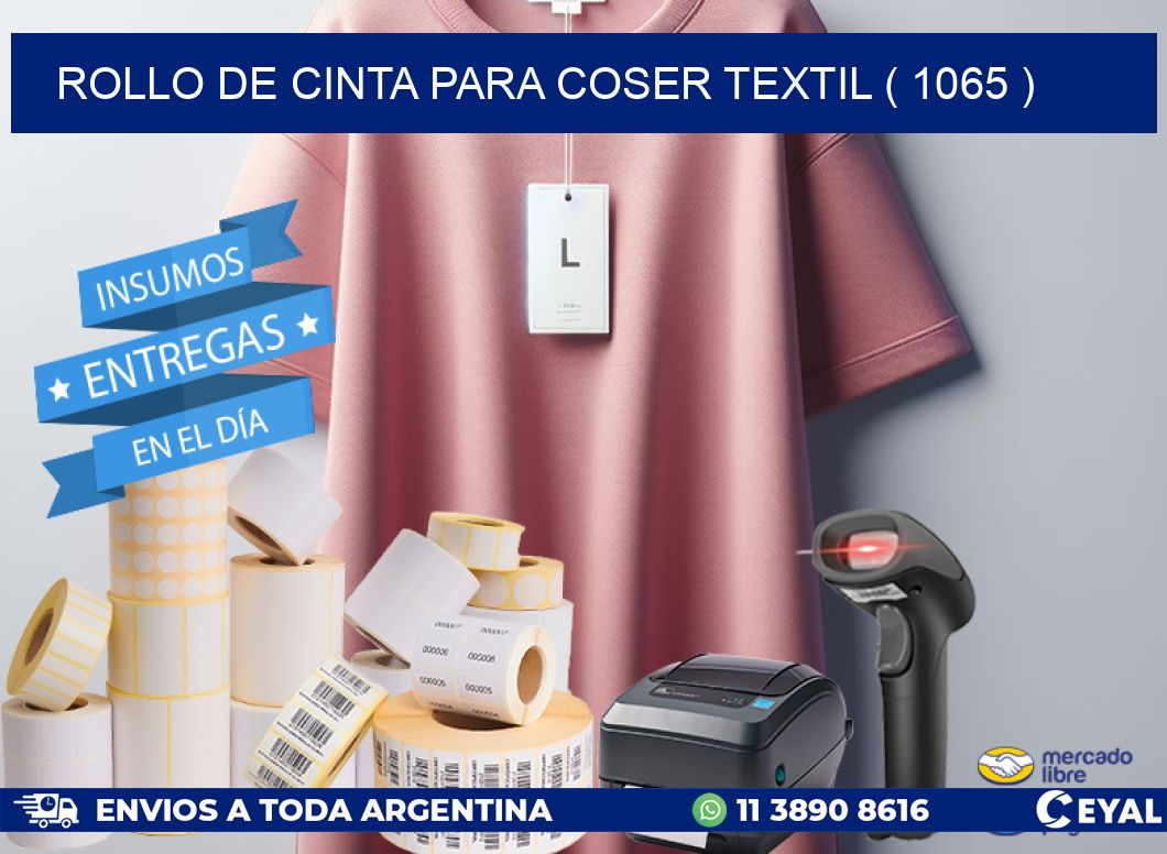 ROLLO DE CINTA PARA COSER TEXTIL ( 1065 )
