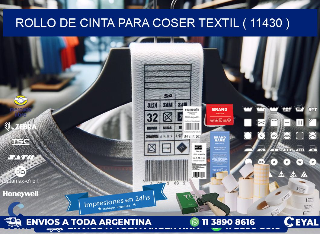 ROLLO DE CINTA PARA COSER TEXTIL ( 11430 )