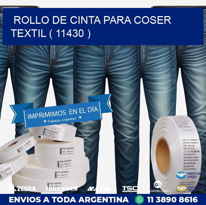 ROLLO DE CINTA PARA COSER TEXTIL ( 11430 )
