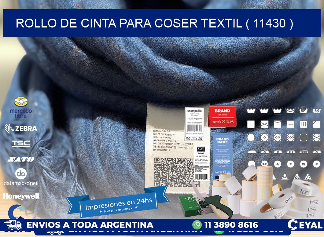 ROLLO DE CINTA PARA COSER TEXTIL ( 11430 )