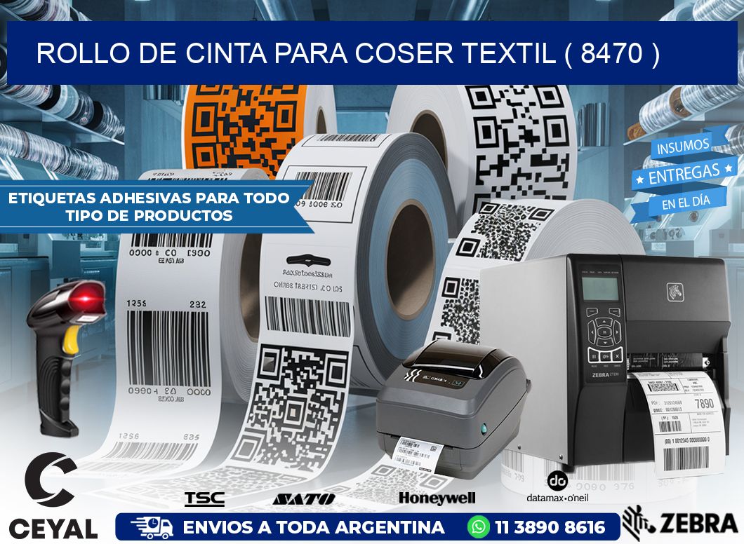 ROLLO DE CINTA PARA COSER TEXTIL ( 8470 )
