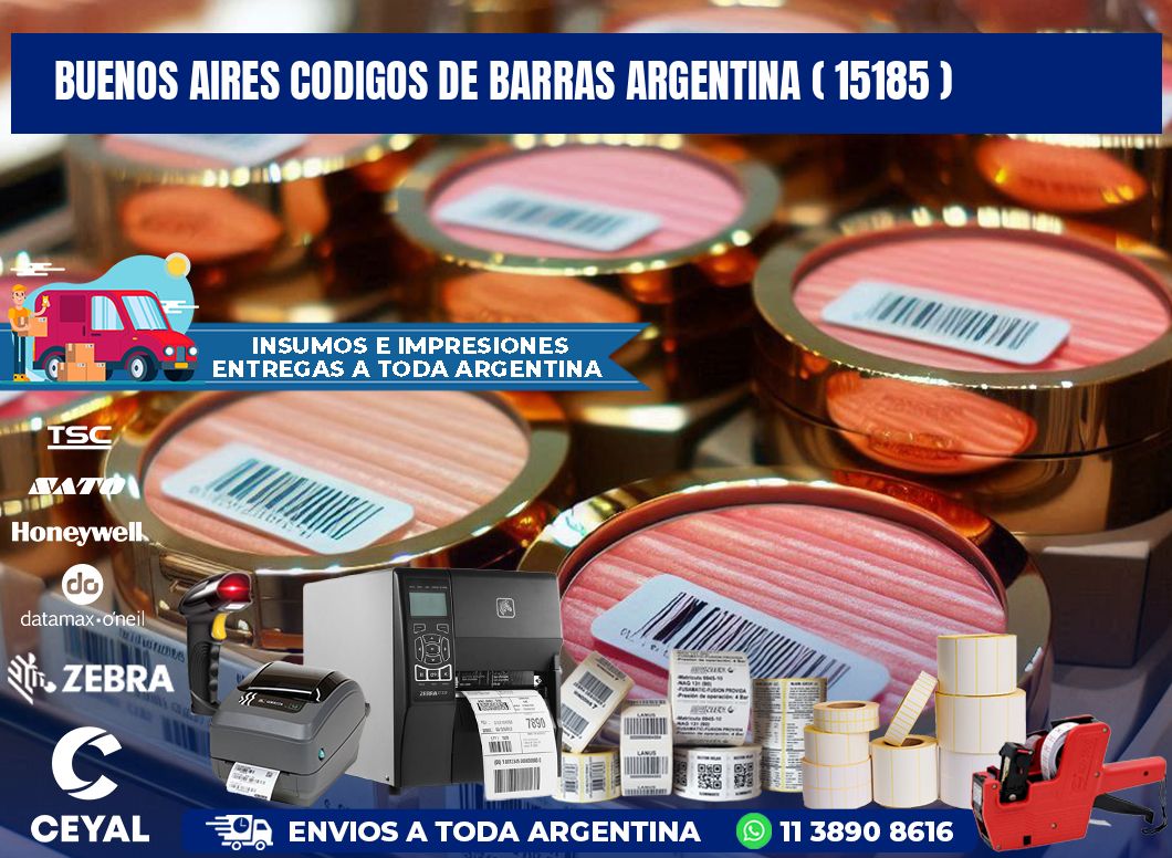 buenos aires codigos de barras argentina ( 15185 )
