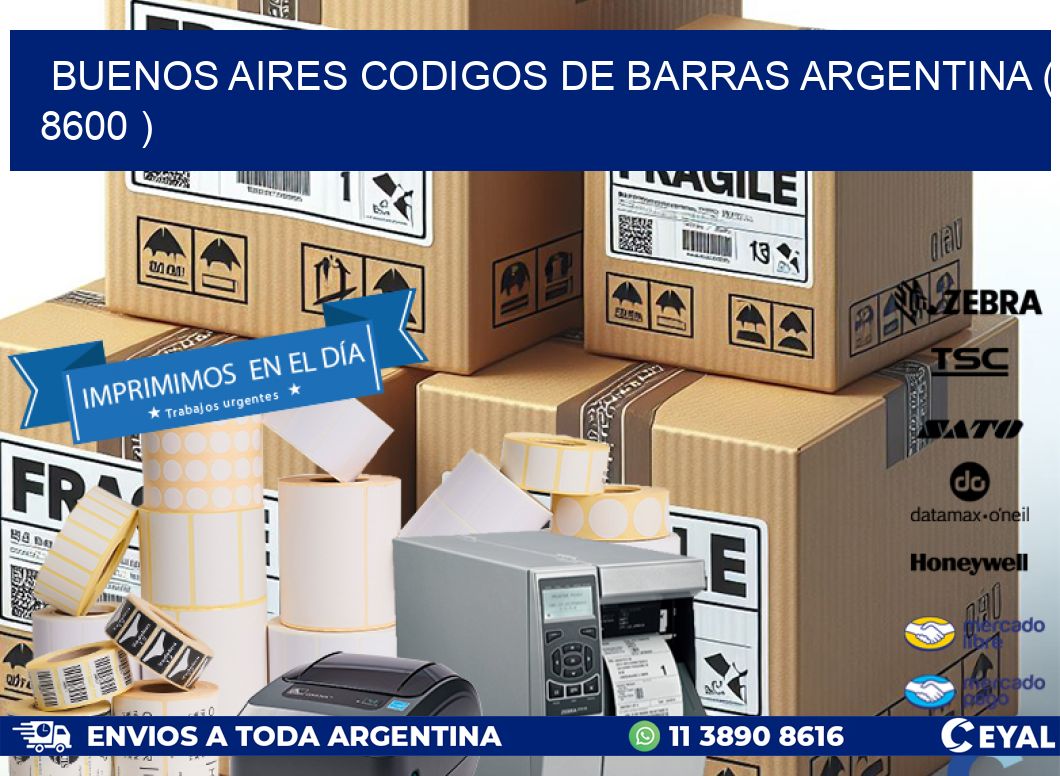 buenos aires codigos de barras argentina ( 8600 )