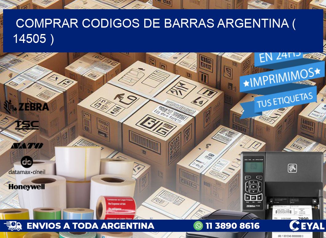 comprar codigos de barras argentina ( 14505 )