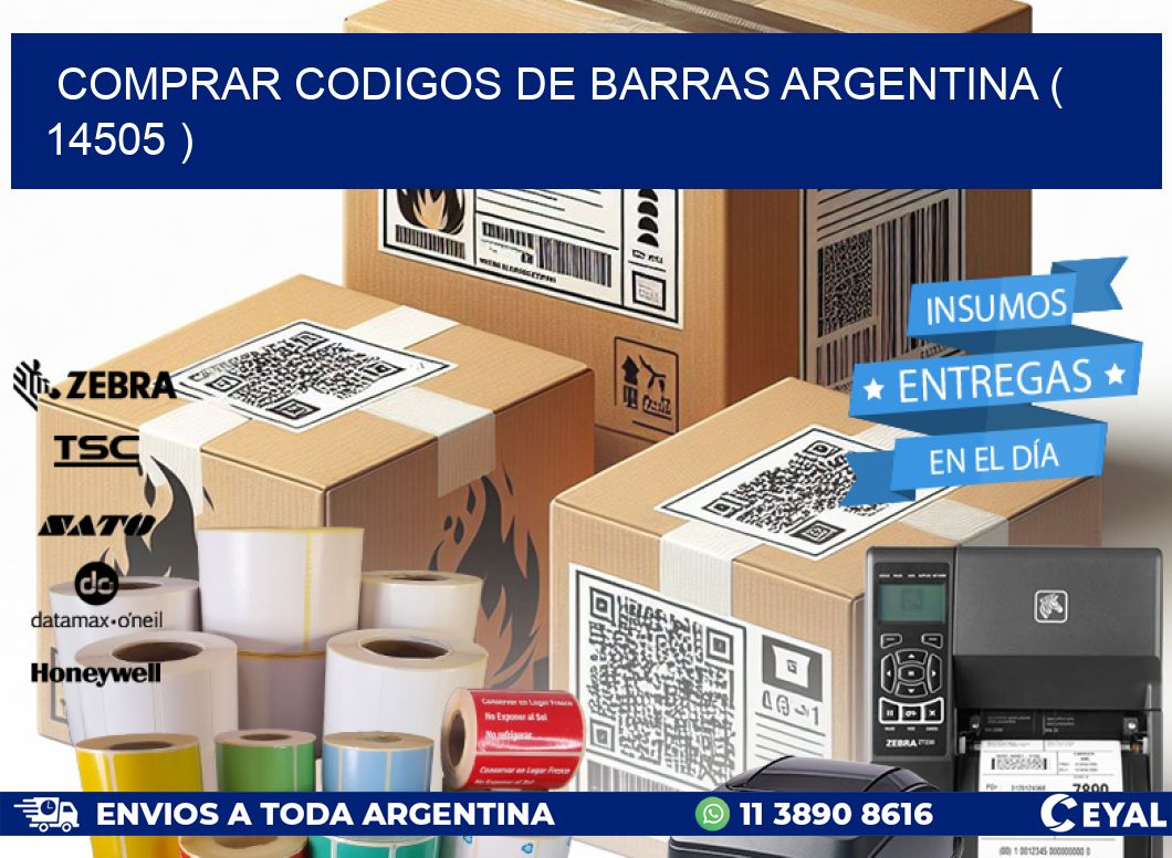 comprar codigos de barras argentina ( 14505 )