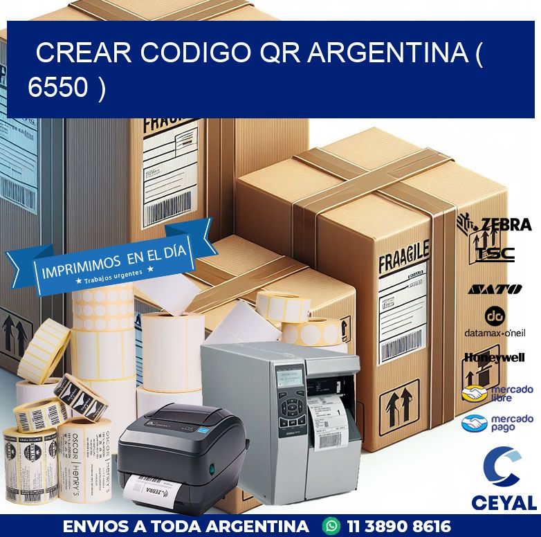 crear codigo qr argentina ( 6550 )