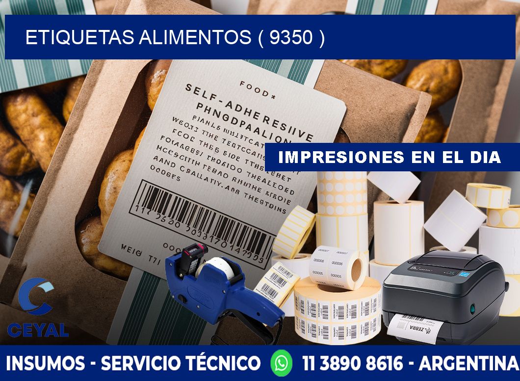 etiquetas alimentos ( 9350 )
