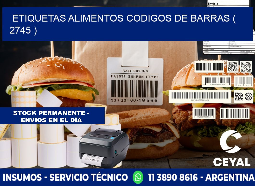 etiquetas alimentos codigos de barras ( 2745 )