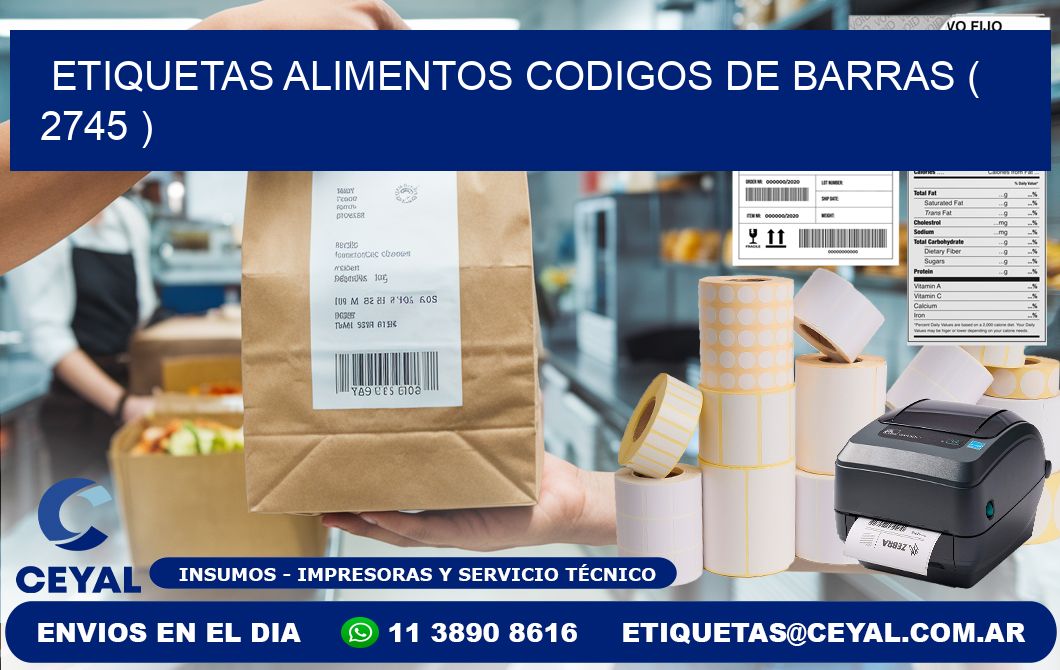 etiquetas alimentos codigos de barras ( 2745 )