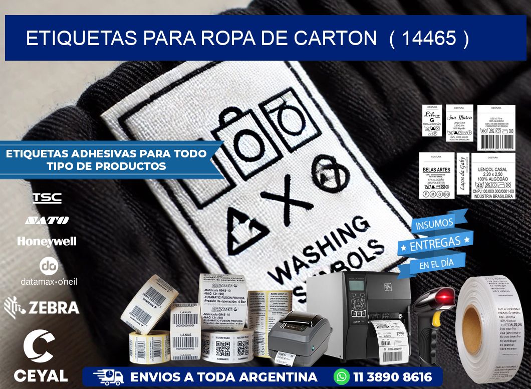 etiquetas para ropa de carton  ( 14465 )