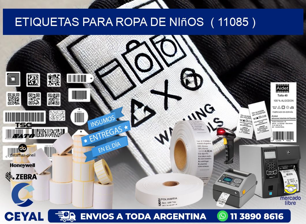 etiquetas para ropa de niños ( 11085 )