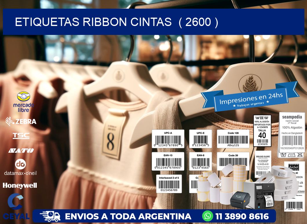 etiquetas ribbon cintas  ( 2600 )