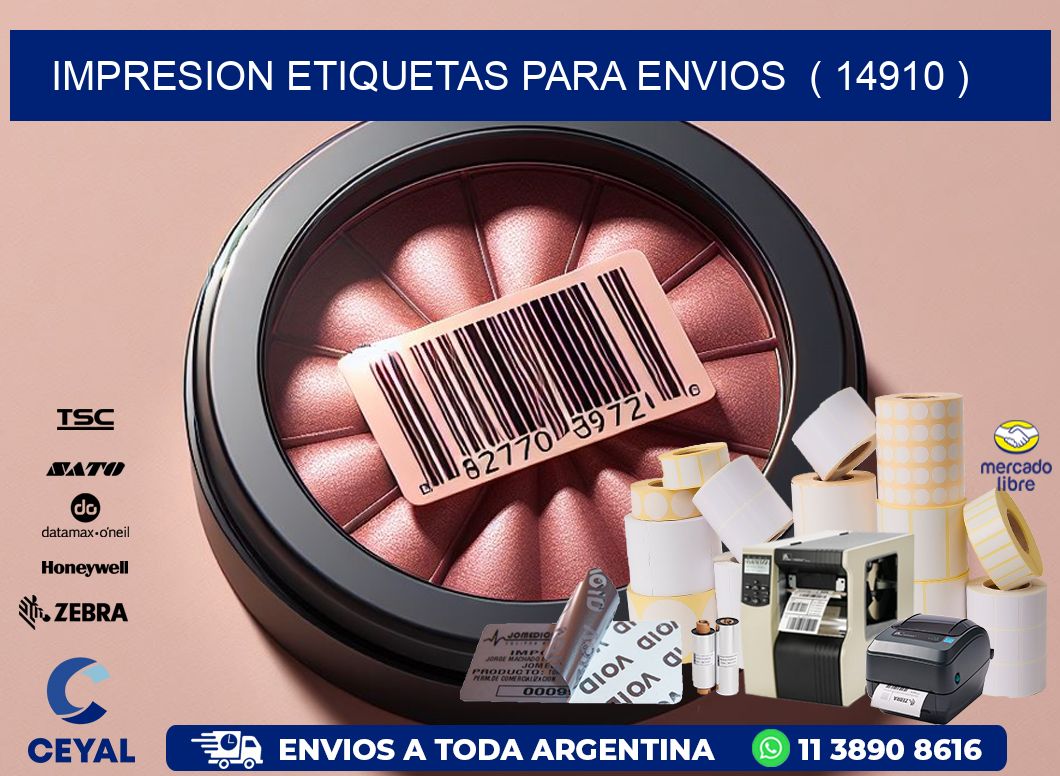 impresion etiquetas para envios ( 14910 )