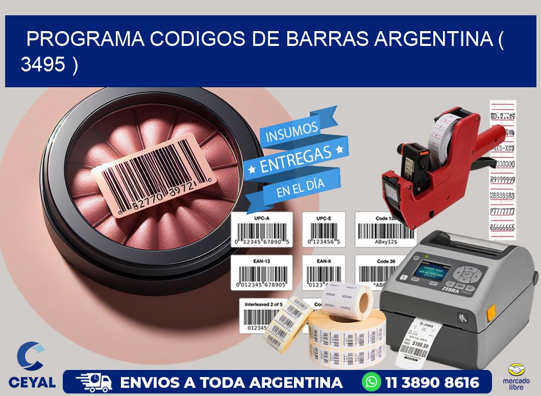 programa codigos de barras argentina ( 3495 )