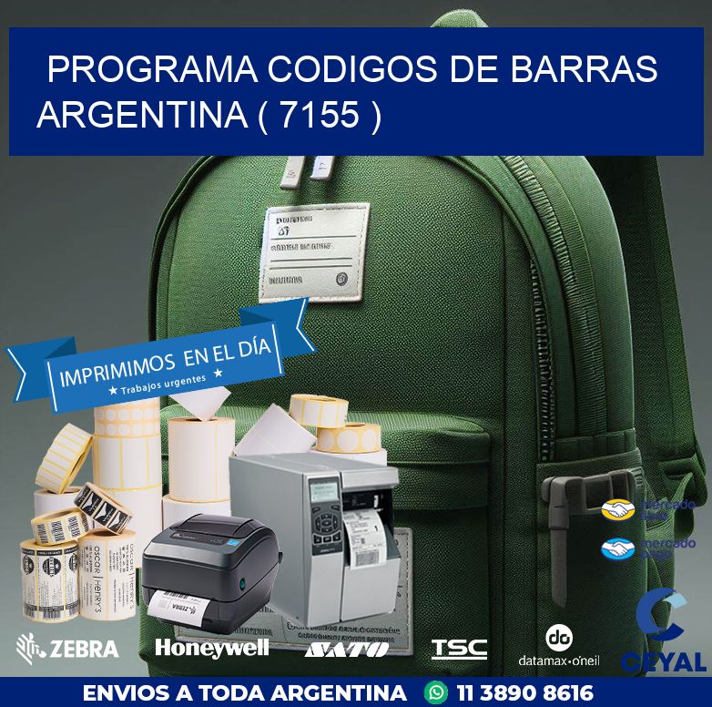 programa codigos de barras argentina ( 7155 )
