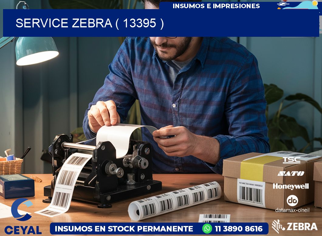 service zebra ( 13395 )