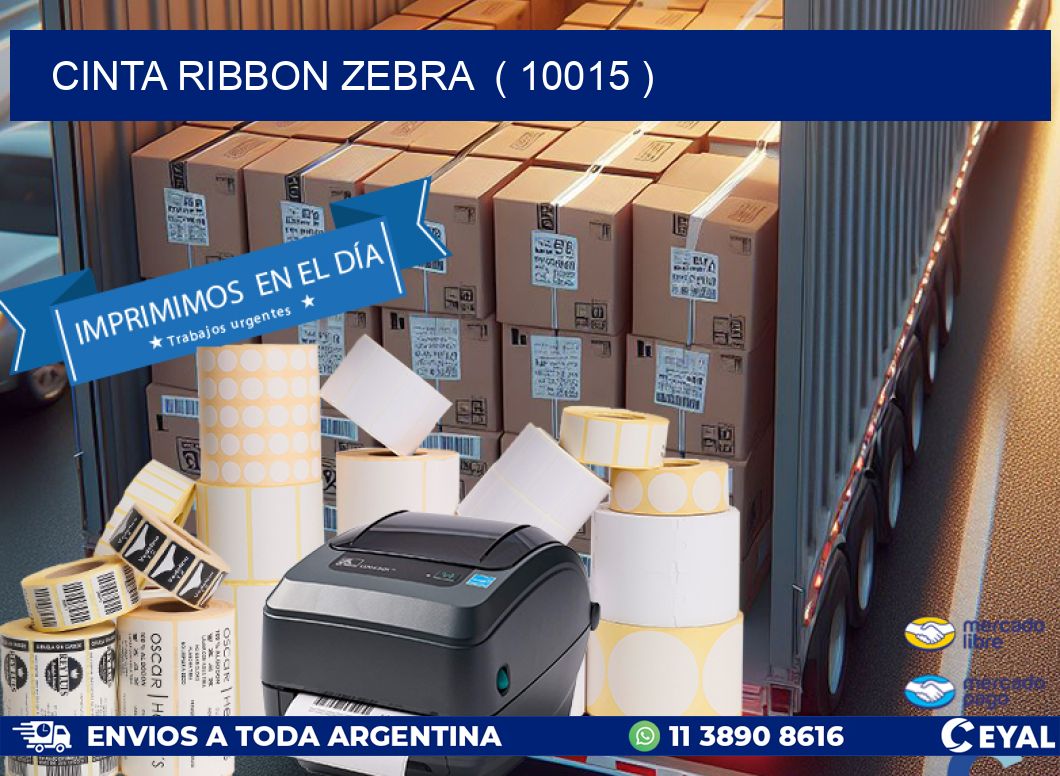 CINTA RIBBON ZEBRA  ( 10015 )