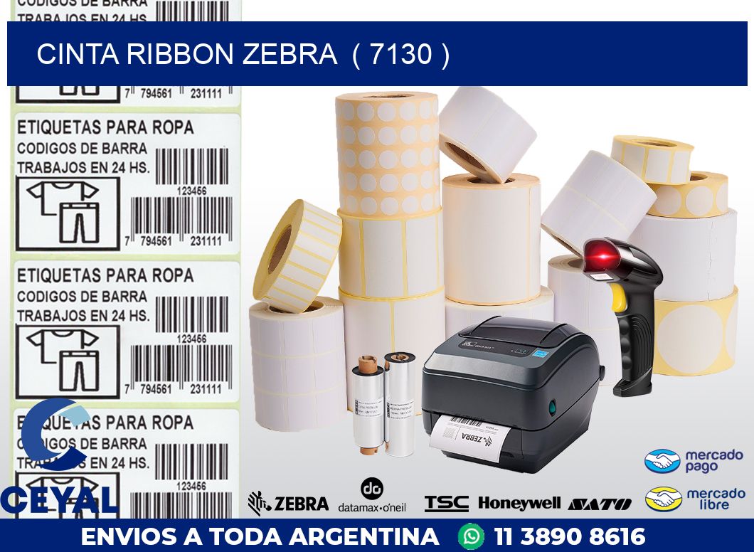 CINTA RIBBON ZEBRA  ( 7130 )