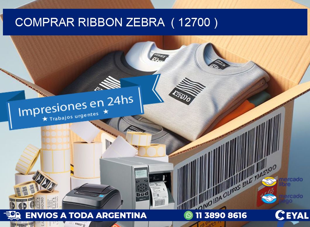COMPRAR RIBBON ZEBRA  ( 12700 )