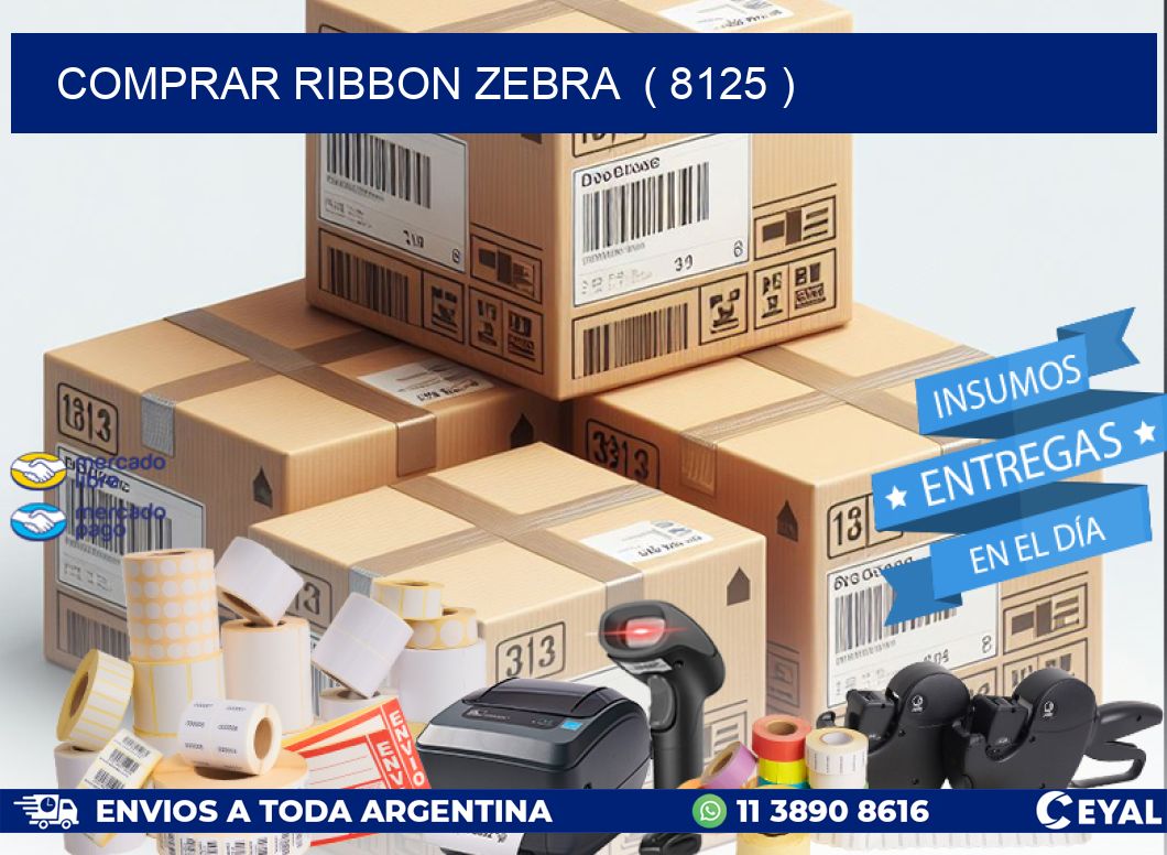 COMPRAR RIBBON ZEBRA  ( 8125 )