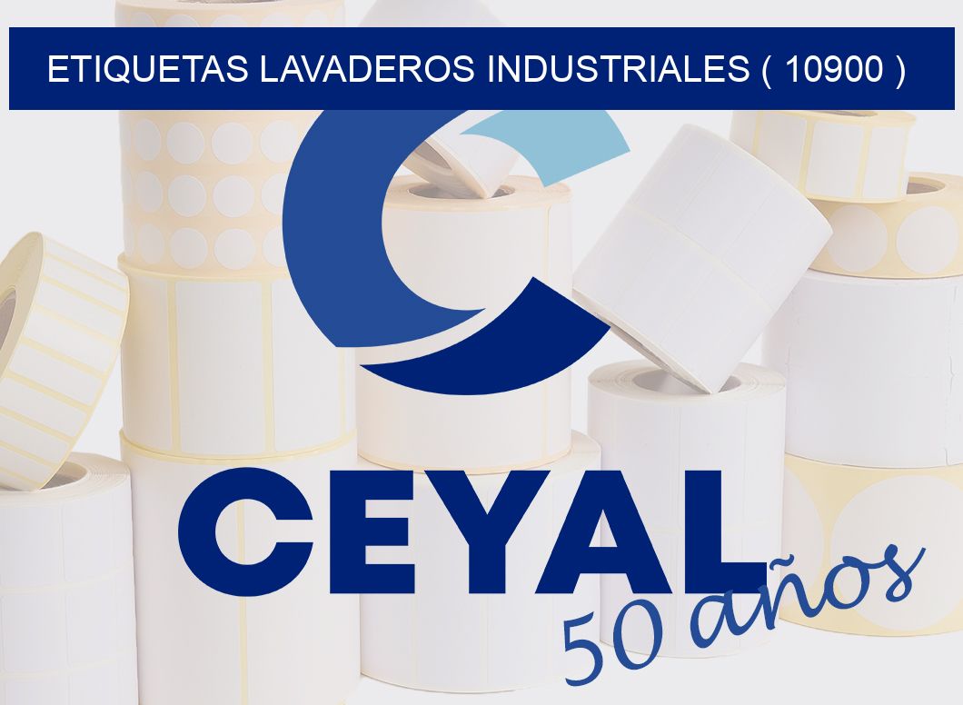 ETIQUETAS LAVADEROS INDUSTRIALES ( 10900 )