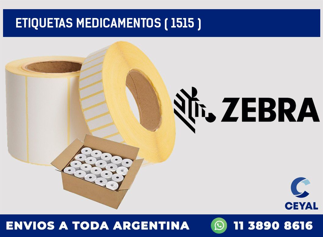 ETIQUETAS MEDICAMENTOS ( 1515 )