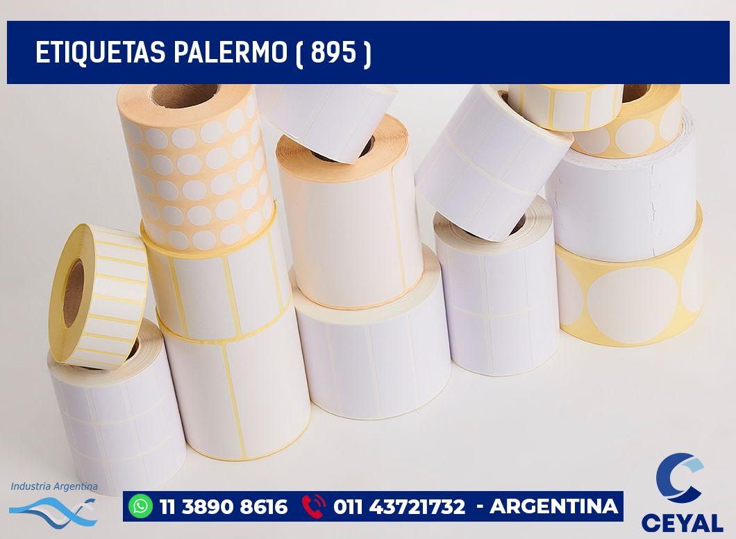 ETIQUETAS PALERMO ( 895 )