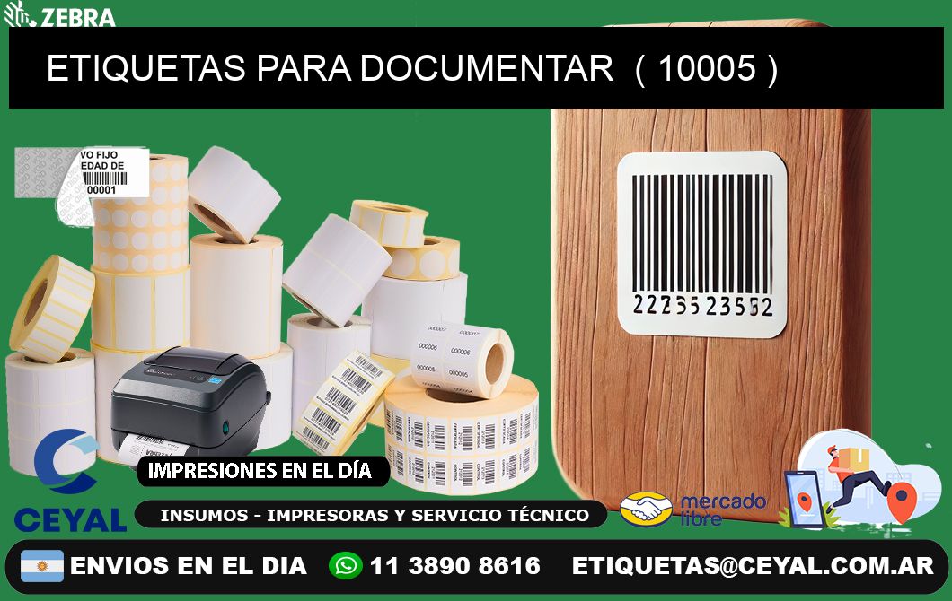 ETIQUETAS PARA DOCUMENTAR ( 10005 )