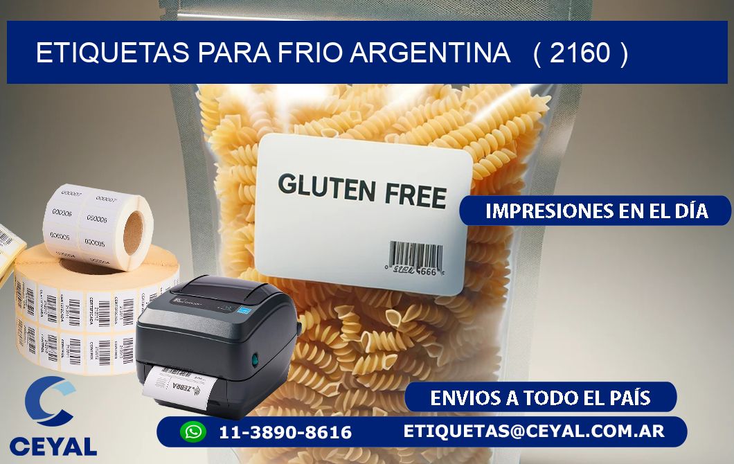 ETIQUETAS PARA FRIO ARGENTINA   ( 2160 )