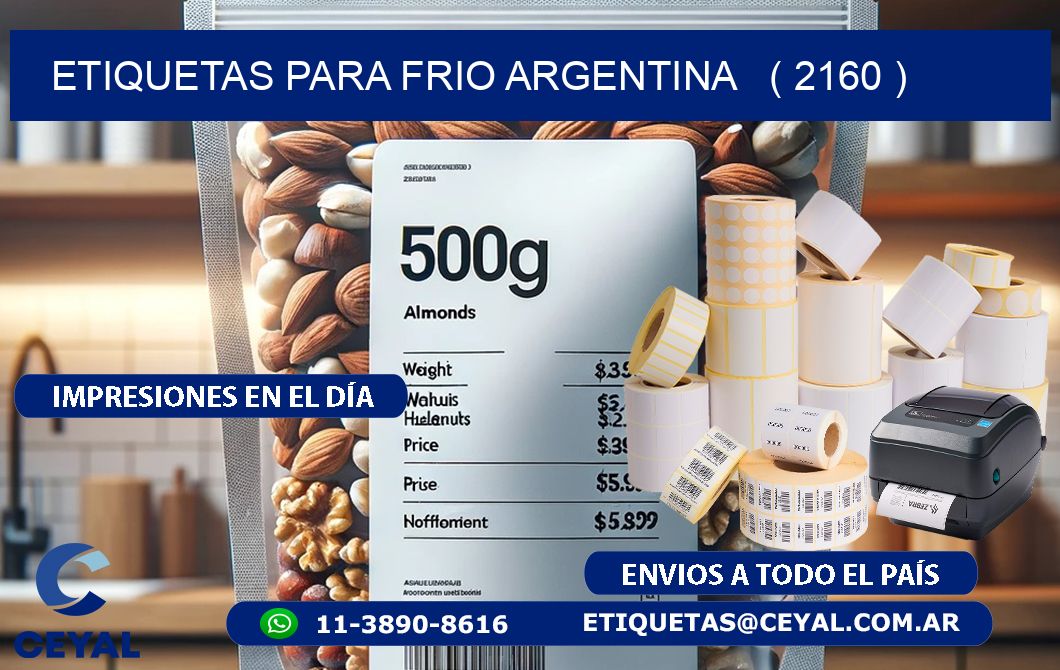 ETIQUETAS PARA FRIO ARGENTINA   ( 2160 )