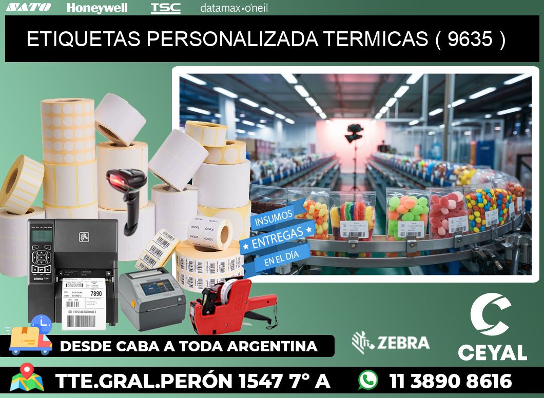 ETIQUETAS PERSONALIZADA TERMICAS ( 9635 )