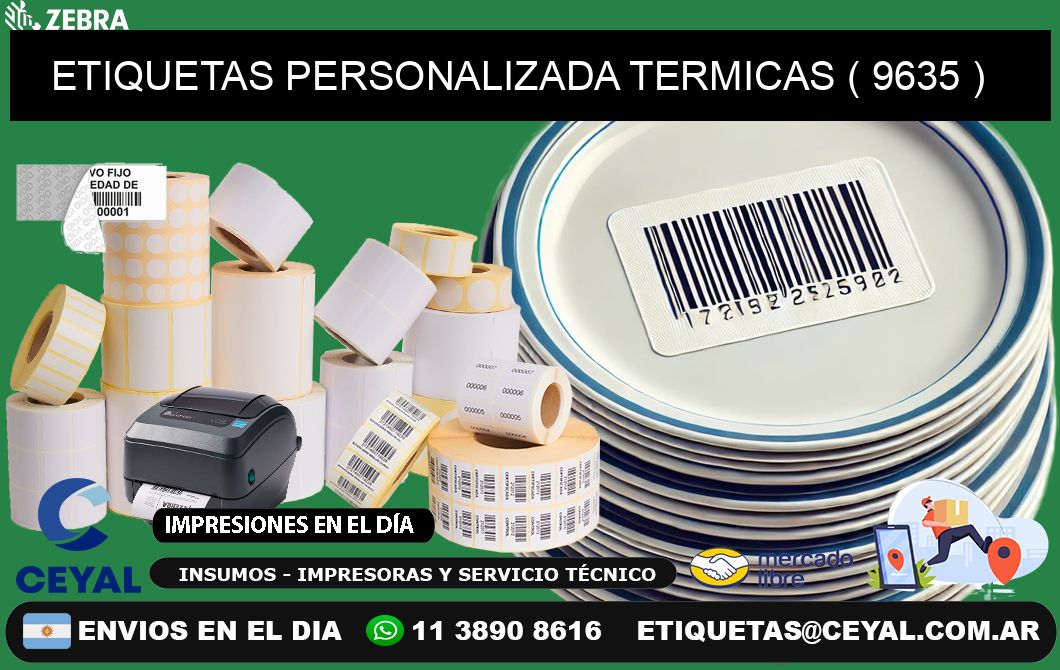 ETIQUETAS PERSONALIZADA TERMICAS ( 9635 )