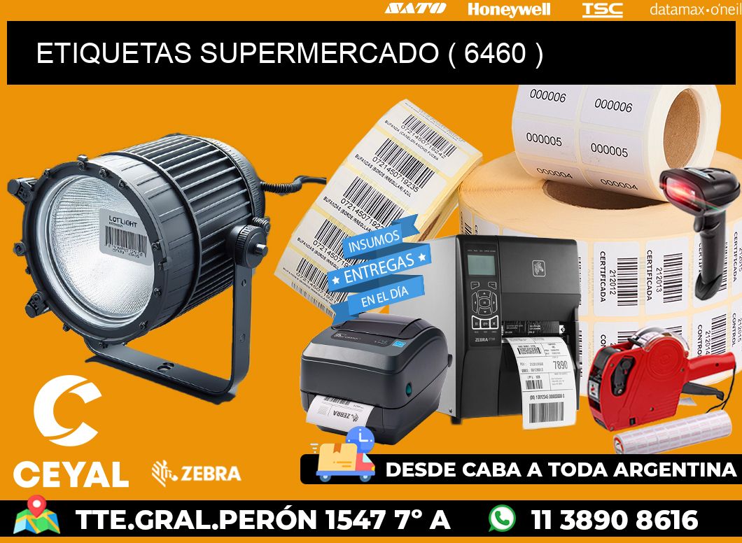 ETIQUETAS SUPERMERCADO ( 6460 )