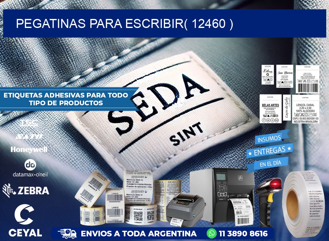 PEGATINAS PARA ESCRIBIR( 12460 )