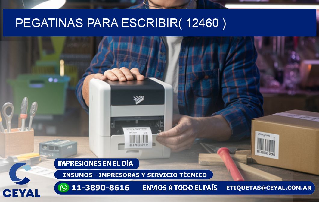 PEGATINAS PARA ESCRIBIR( 12460 )