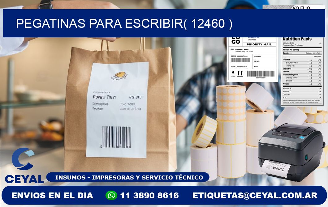 PEGATINAS PARA ESCRIBIR( 12460 )