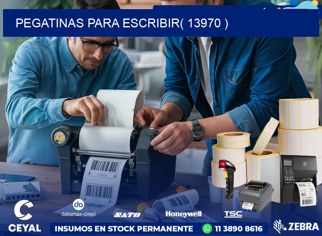 PEGATINAS PARA ESCRIBIR( 13970 )