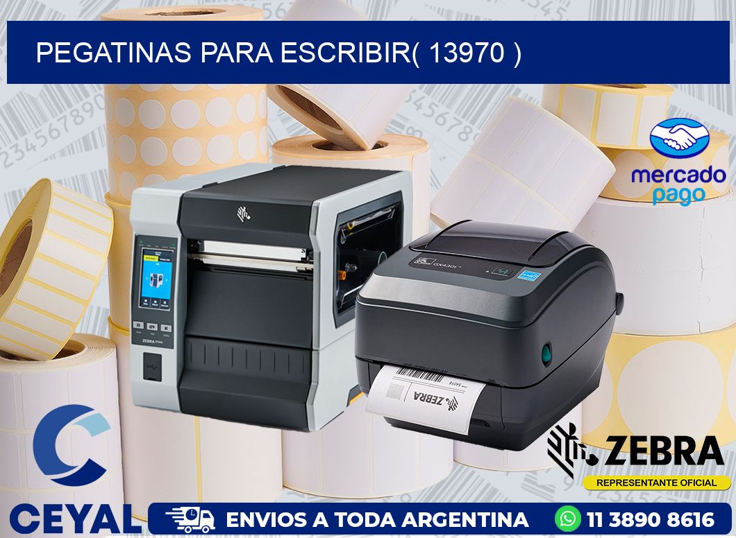 PEGATINAS PARA ESCRIBIR( 13970 )