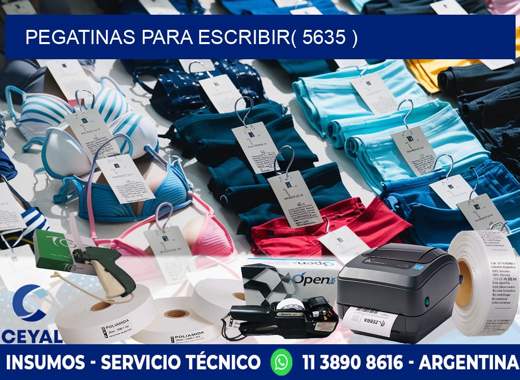 PEGATINAS PARA ESCRIBIR( 5635 )