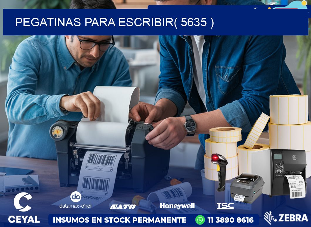 PEGATINAS PARA ESCRIBIR( 5635 )