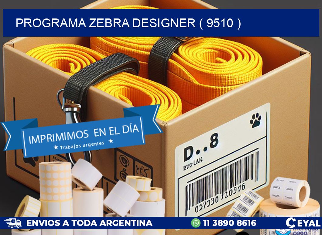 PROGRAMA ZEBRA DESIGNER ( 9510 )