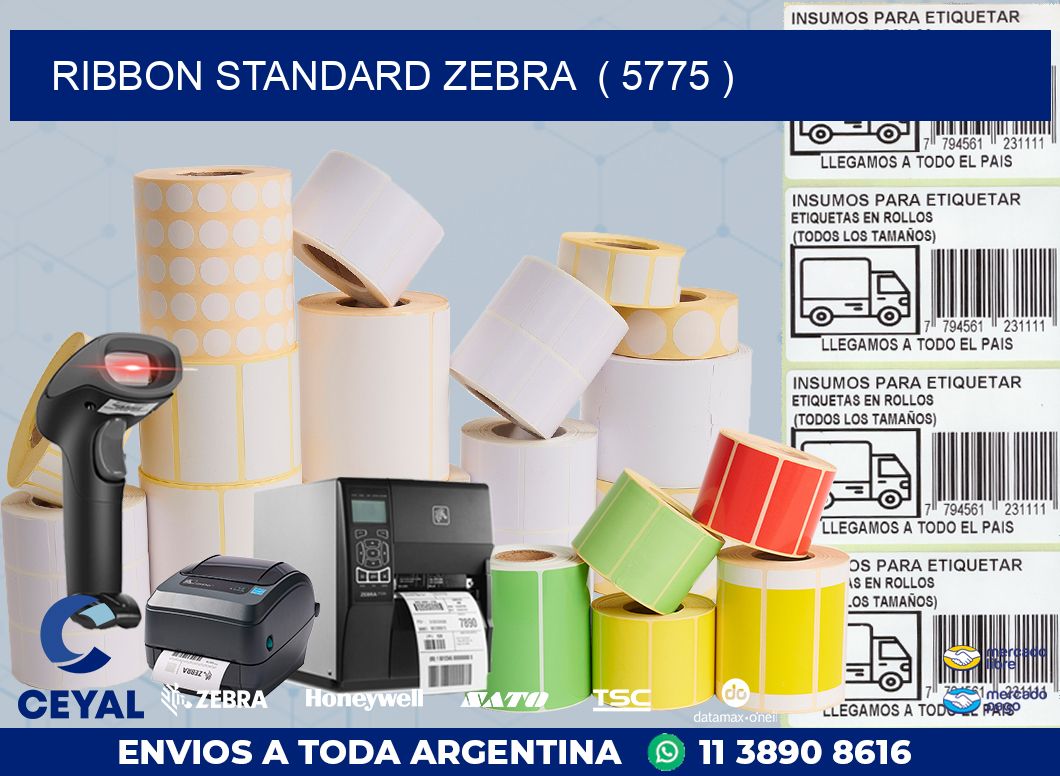 RIBBON STANDARD ZEBRA  ( 5775 )