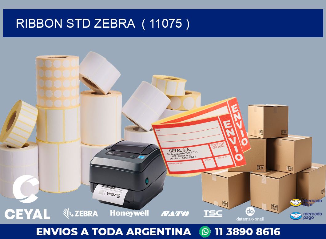 RIBBON STD ZEBRA  ( 11075 )