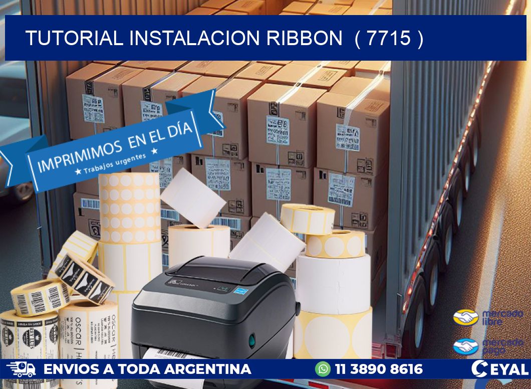 TUTORIAL INSTALACION RIBBON ( 7715 )